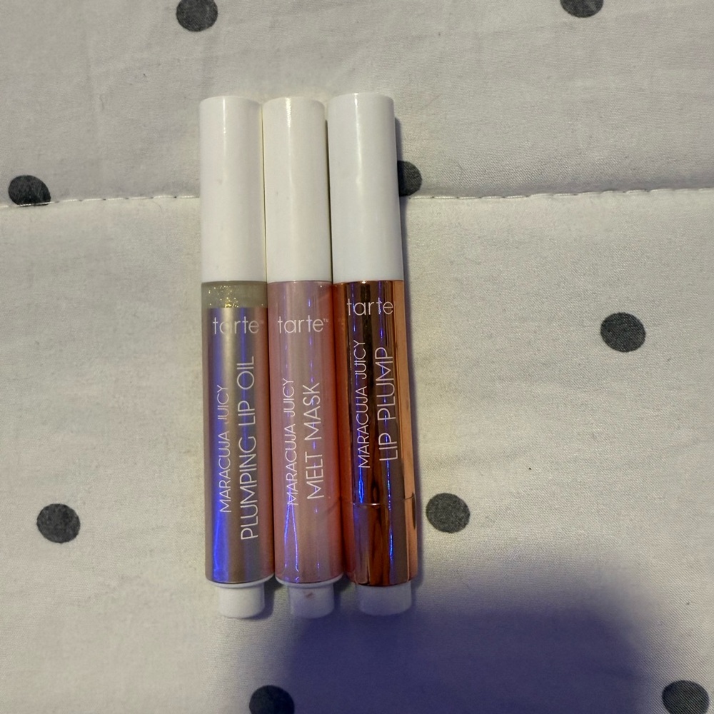 Tarte Maracuja Juicy Lip Set - Plumping, Mask, Balm